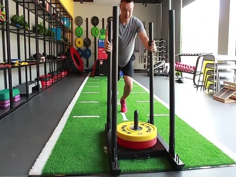 installing gym turf seams